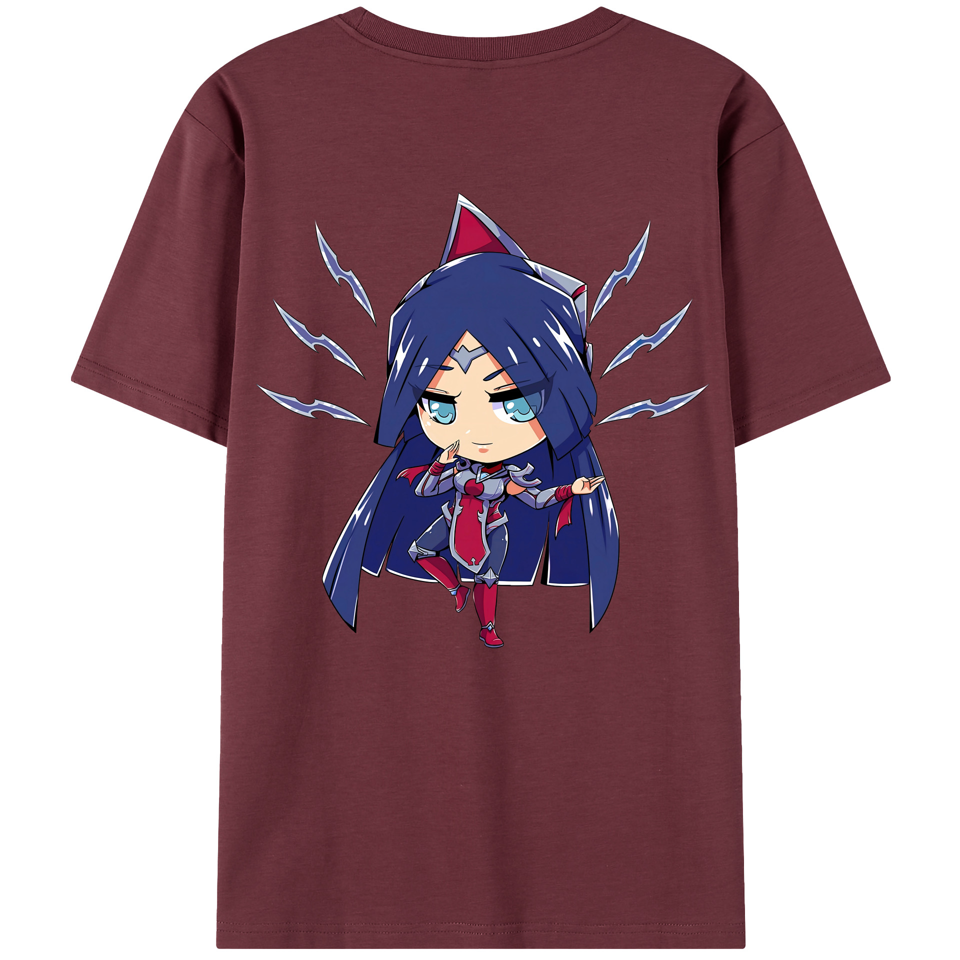 リーグ・オブ・レジェンド League of Legends LOL 綿100％半袖Tシャツ（背面プリント）